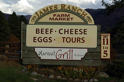 James Ranch: Locally Sourced Food and Restaurant